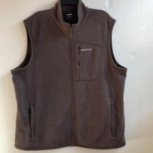 Solaris Pure Adventure mock neck zip front fleece lined vest size XL